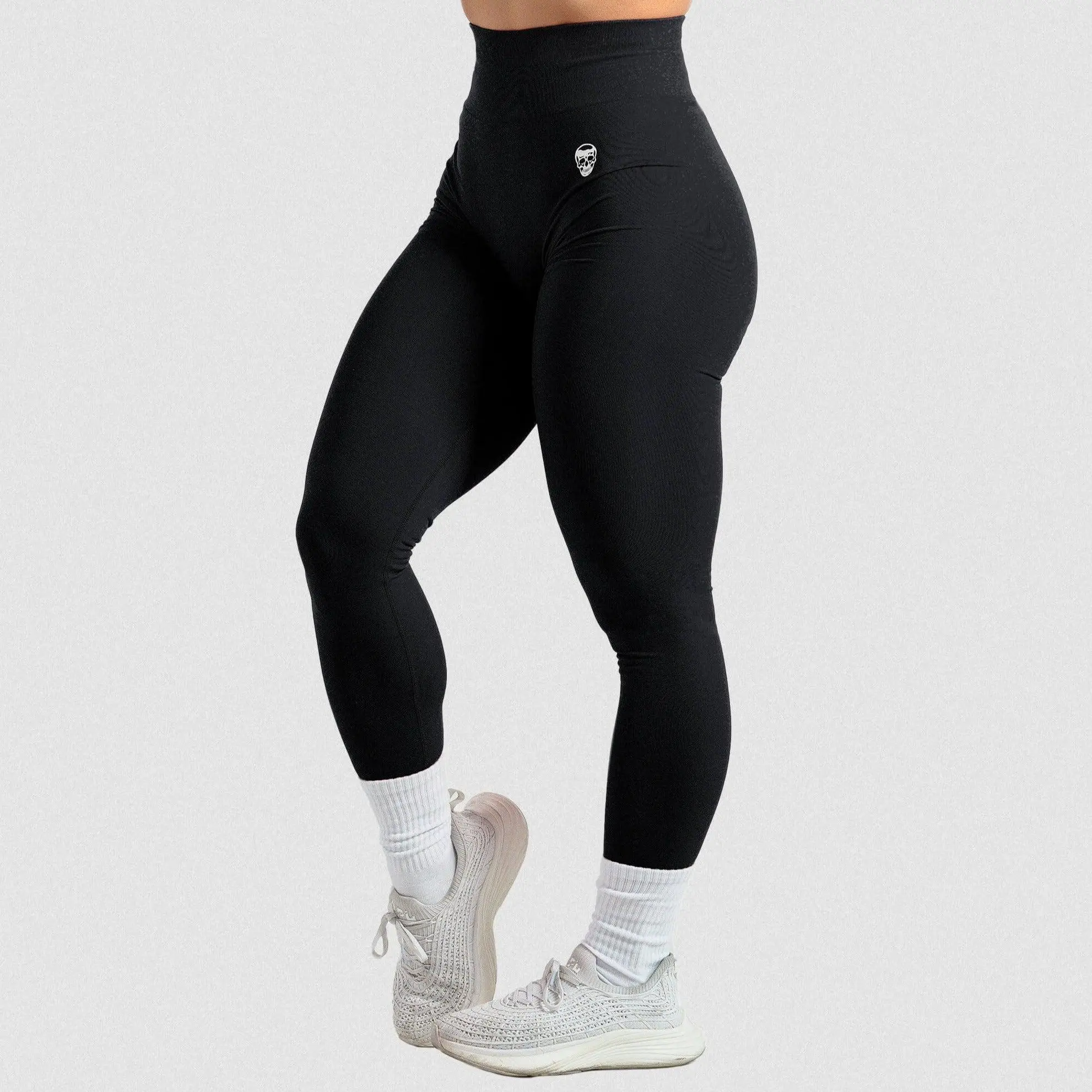 Gymreapers Infinity Seamless Workout Gym Leggings Ultra Comfortable Moisture Wicking Four Way Stretch Fit Back Scrunch Leggings for Women Activewear Skinny Yoga Bottoms High Waist