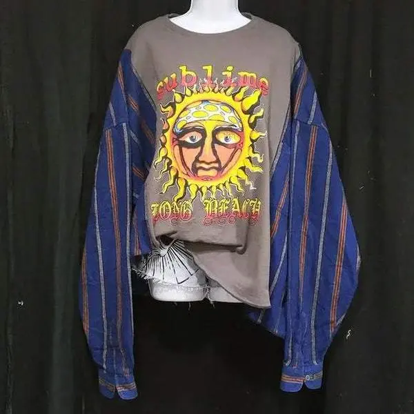 Sublime Upcycled Oversized Flannel