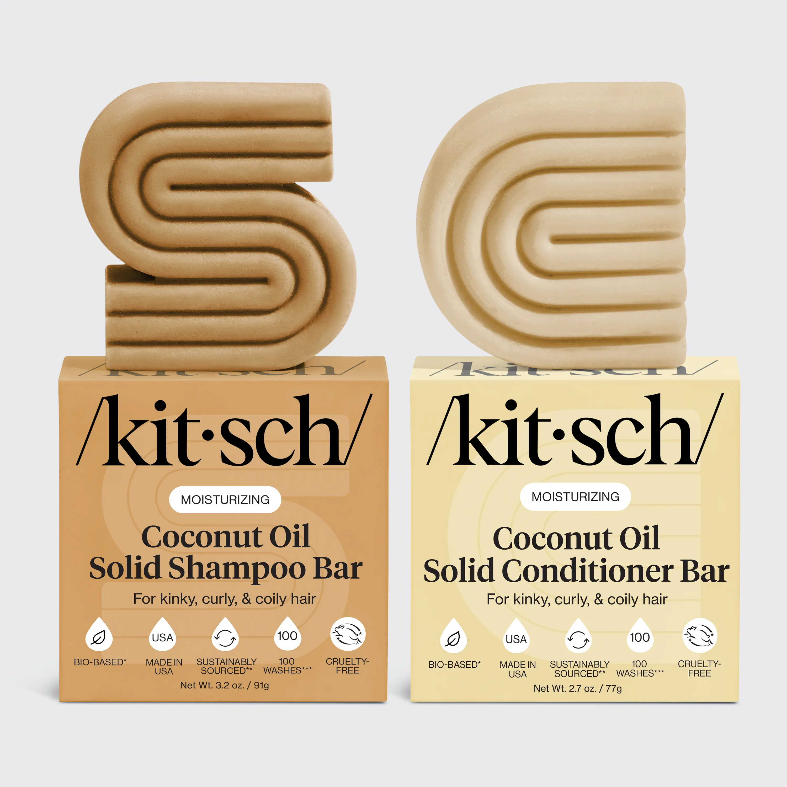 Kitsch Coconut Oil Shampoo & Conditioner Combo Pack Kitsch Coconut Oil Shampoo & Conditioner Combo Pack