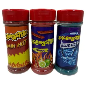 Spicemaster's Heat Trio Kit - Extra Spicy Seasoning Set with Fuego, Flamin Hot, & Blue Hot for Bold Flavors and Fiery Heat