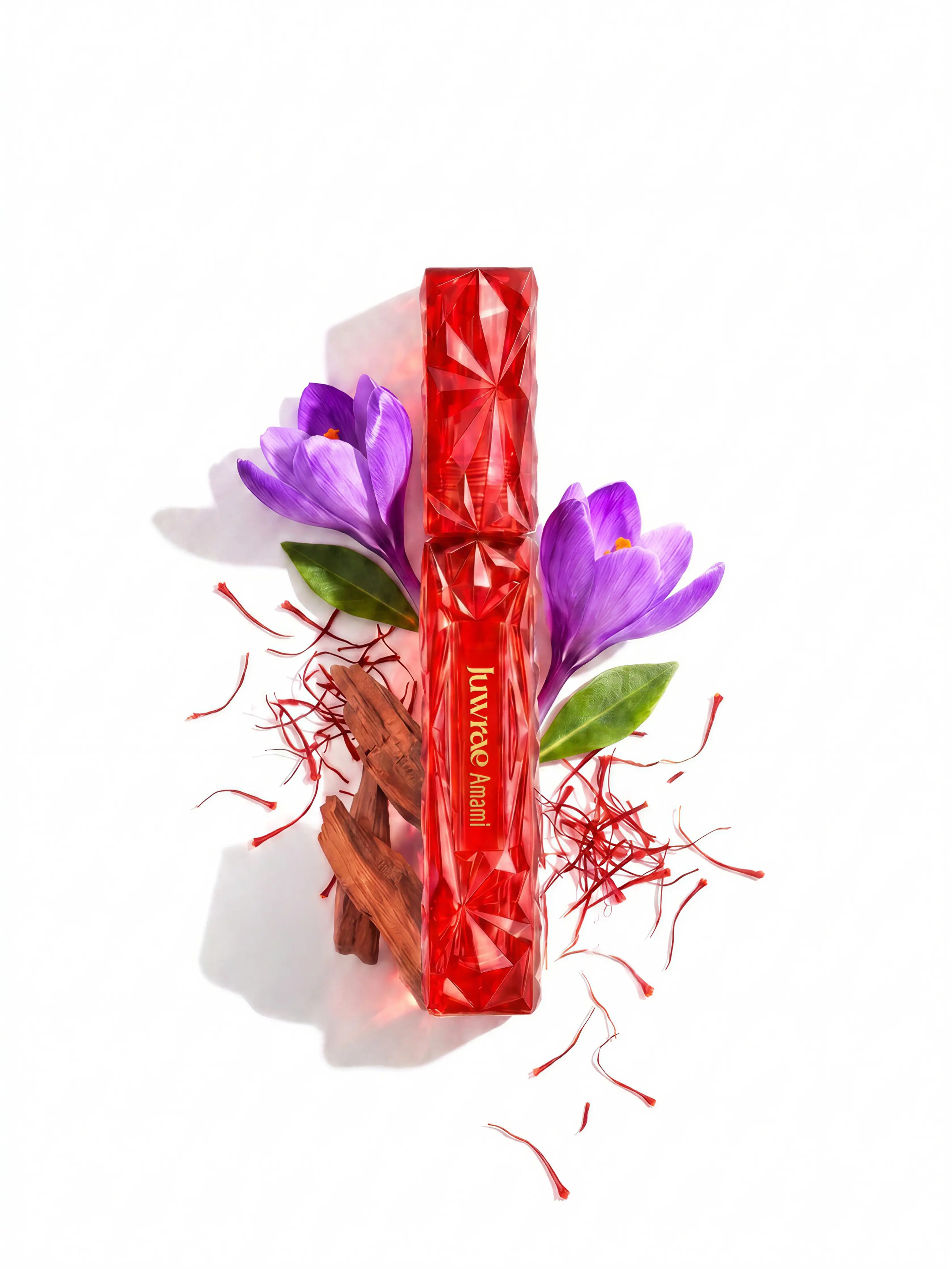 Juwrae Amami Luxury Women's Perfume Oil Roll-on, 7 ml/0.24 fl oz, Travel-Friendly, Long-Lasting Amber & Saffron Scent for Everyday Wear sohochic