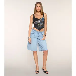 Downtown Cool Denim Jorts
