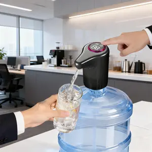 Electric Water Pump Bucket Dispenser, Automatic Press Water Machine, Rechargeable Home Drinking Machine, Multi-Scene Use