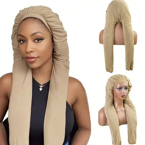 Soft Breathable Long Hair Sleep Cap, Smooth Comfort Design, Suitable for Braided Hairstyles, Improves Night Sleep Quality, Sleep Bonnets, Sleeping Bonnet