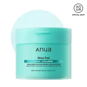 [Anua Official Shop] PDRN 100 Hyaluronic Acid Glow Pad (180ml / 60Pads)｜Deep Hydration, Radiance, Toner Pads, Korean Skincare, Rejuvenating, Firming, Collagen, Moisture Plumping, Vegan Fabric, Peptides, Glow