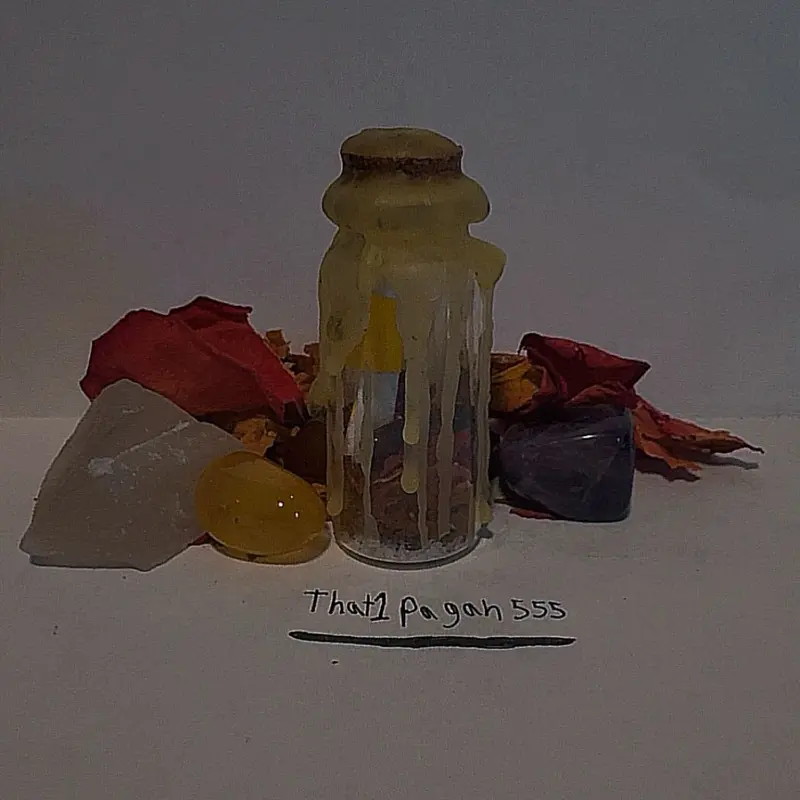 Handcrafted Happiness & Joy Spell Jar