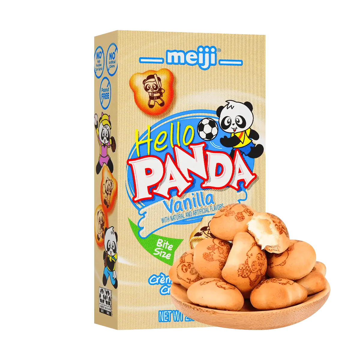 MEIJI Panda Milk Cream Filling Cookie 60g
