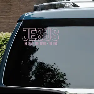 Jesus,Christian Car Decal Stikers
