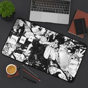 Jujutsu Kaisen JJK Mouse Pad Waifu Anime Keyboard Desk Mice Mat Game Playmat