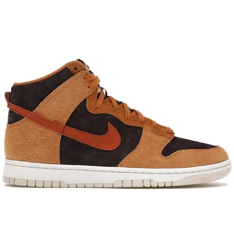 Nike Men's Dunk High PRM Dark Russet, from StockX
