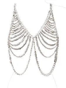 BODY CHAIN BRA CHAIN BODY JEWERLY