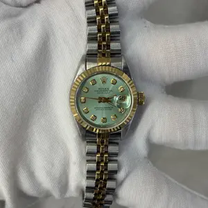Rolex Lady-Datejust 26mm 69173 Automatic Custom Apple Green Dial Two-Tone Women's Watch WHP041708