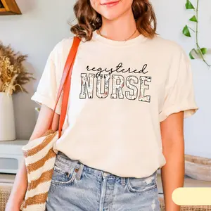 Floral Registered Nurse Shirt, Nurse Gift For Nursing Student Grad Gift For Registered Nurse Sweater, Nurse Grad Sweatshirt RN Crewneck