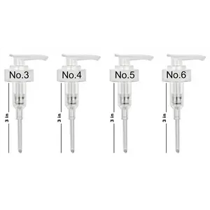 Dispenser Pumps Compatible with Olaplex, Four Short Pumps That Fit Small 3.3oz Size Bottles of No. 3 Treatment, No. 4 Shampoo, No. 5 Conditioner & No. 6 Smoother (No. 3, No. 4, No. 5 & No. 6)