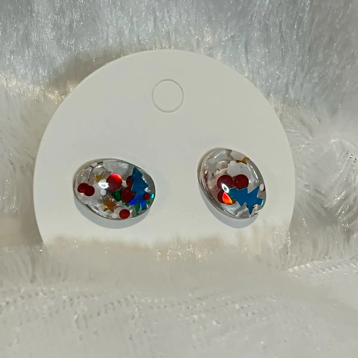 Christmas Ugly Sweater Stud Earrings