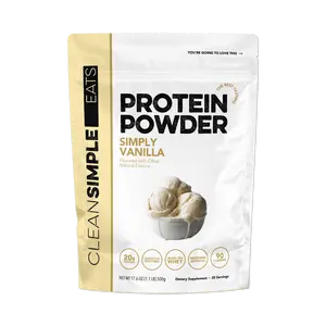 Protein Powder: Simply Vanilla (20 Serving Bag) Protein Powder: Simply Vanilla (20 Serving Bag)