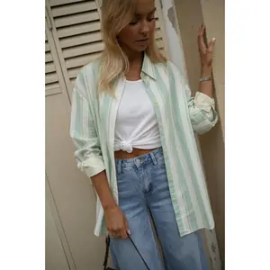 Green Striped Nais Shirt