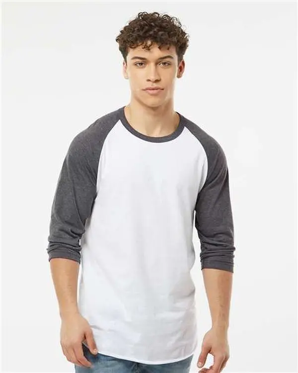 Tultex 245 Fine Jersey Raglan T-Shirt