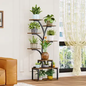 Plant Stand Indoor Plant Shelf,56.5" Tall Plant Stand for Indoor Plants Multiple,Metal Flower Holder,Plant Rack for Home Decorative Pot