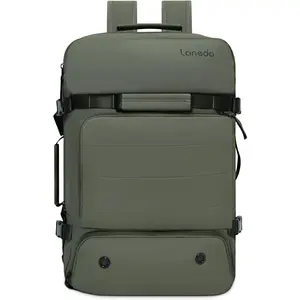 Expandable Flight-Approved Travel Backpack – Heavy Duty Carry-On with Laptop Compartment, Multi Pockets, Wet Isolation & USB Port for Business Use