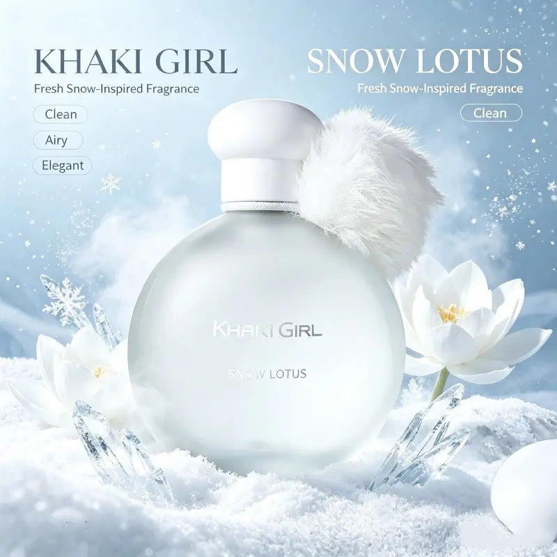 Women's Elegant Eau de Parfum 100ML/3.4oz - Dainty Women's Fragrance, Light-Scented Wool Ball Perfume, Light Floral Fruity Woody Scent, Spray on Skin, Portable for Date Night & Daily Use