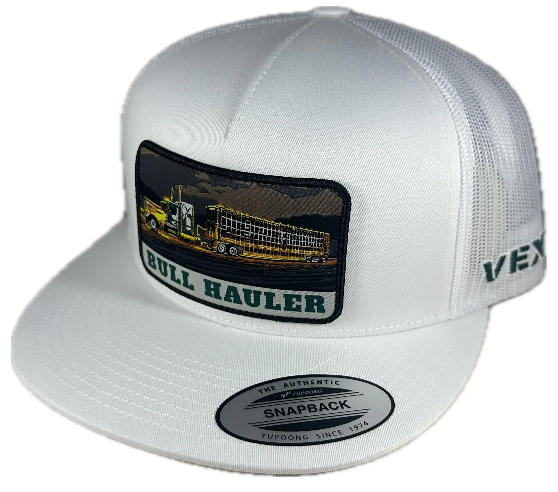 Bull Hauler - Night Moves - White/White Mesh