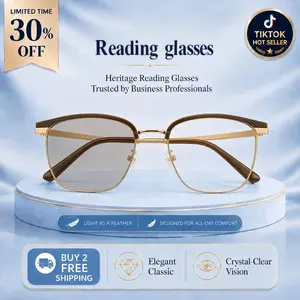 Photochromic Reading Glasses Lightweight Frame for Everyday Indoor Outdoor Use