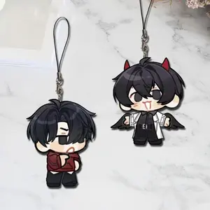 Novel Omniscient Reader's Viewpoint Kim Dokja Cosplay Key Chain Anime Figure Phone Chain Acrylic Keychains Bag Pendant Prop