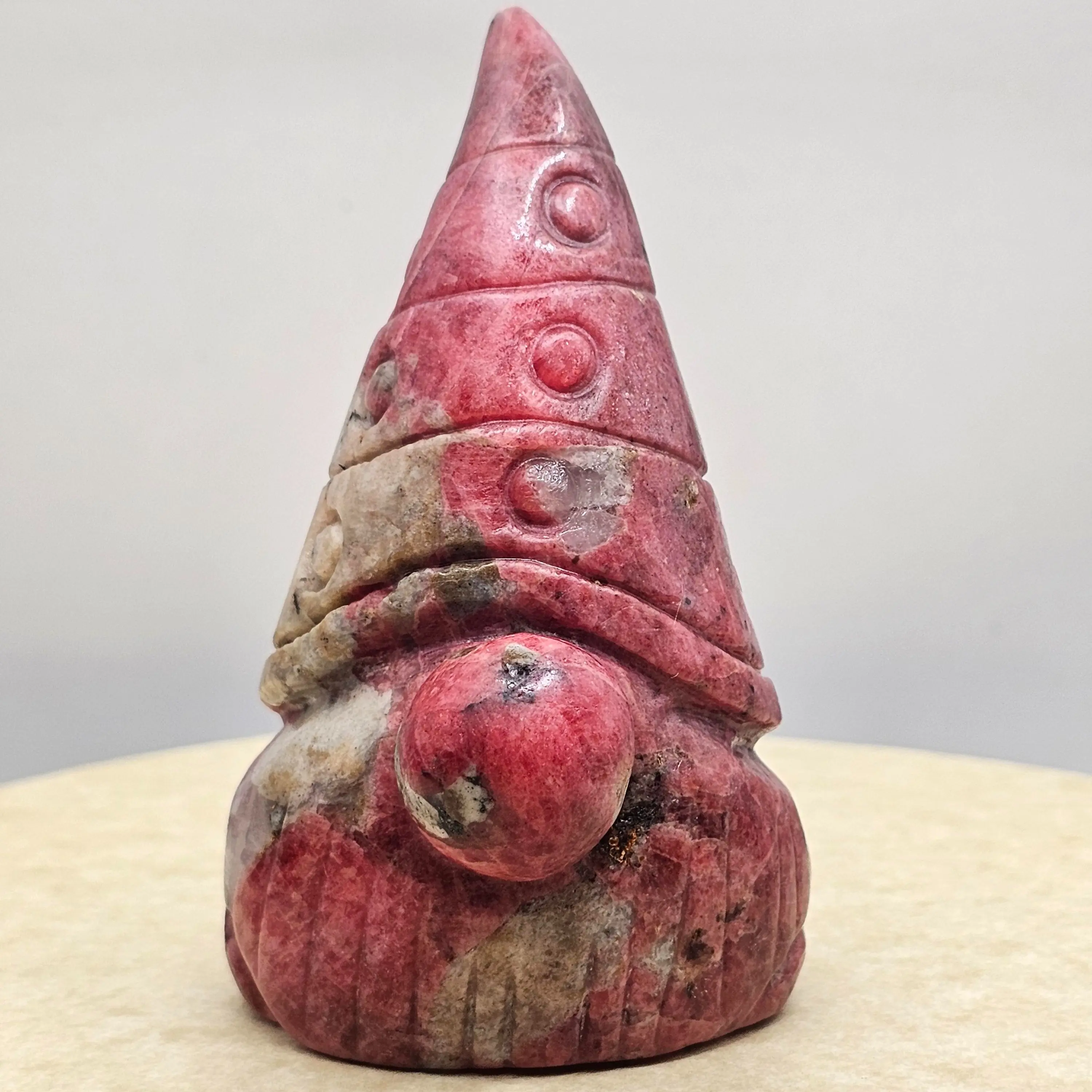 Mineral/Crystal Gnome Carvings - Handmade Home Decor Statues