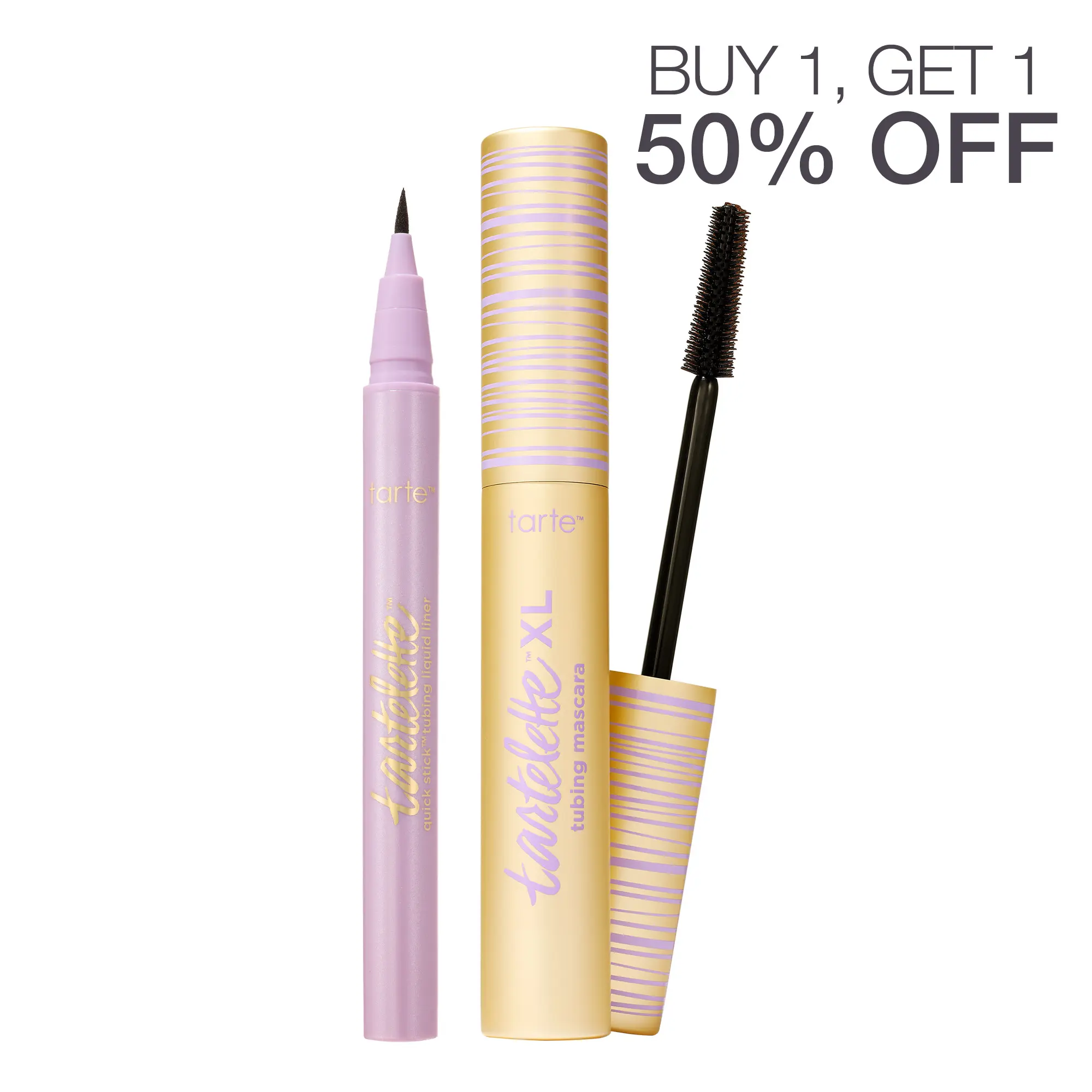 tarte #1 XL tubing mascara & waterproof liquid eyeliner duo