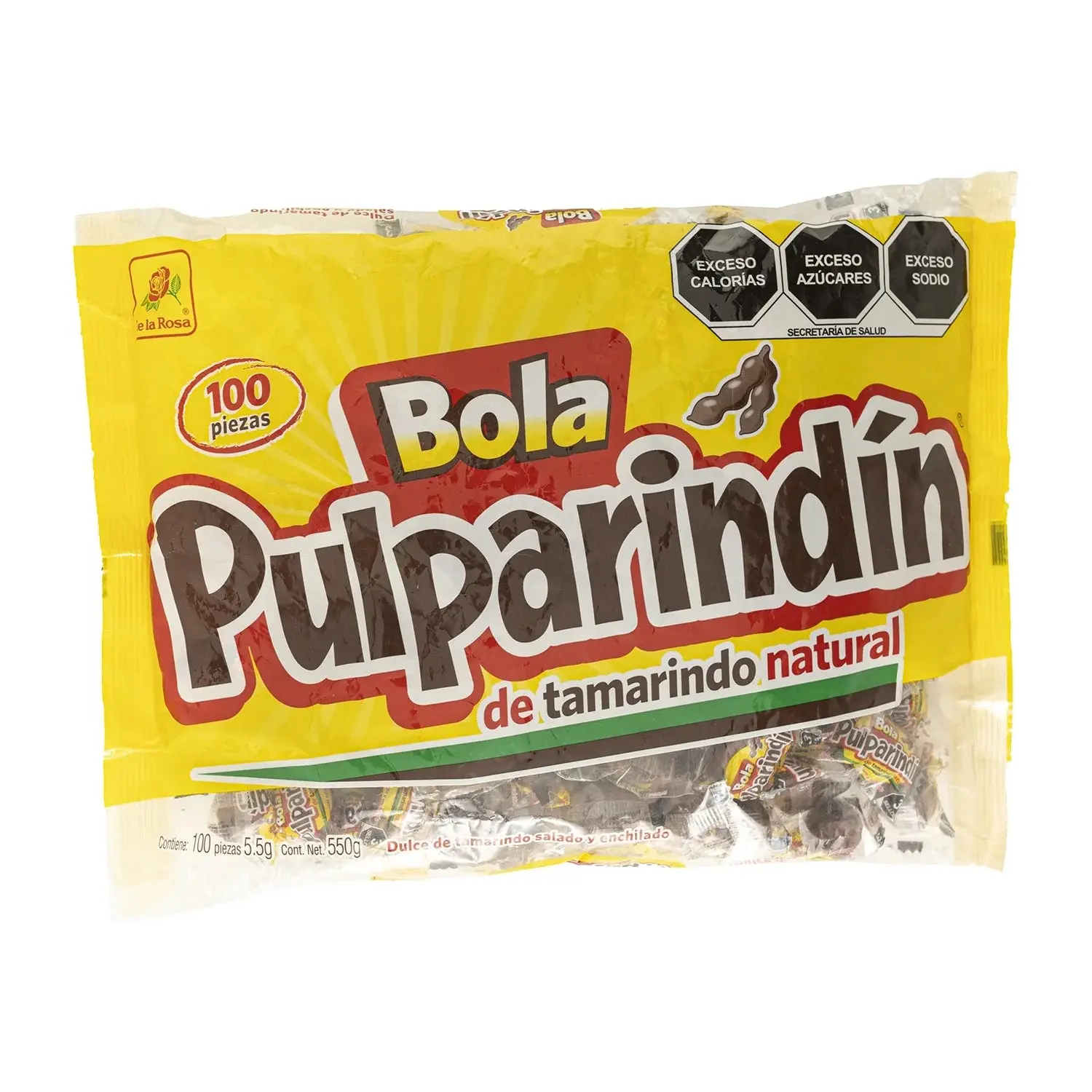 Pulparindo bola 100pc