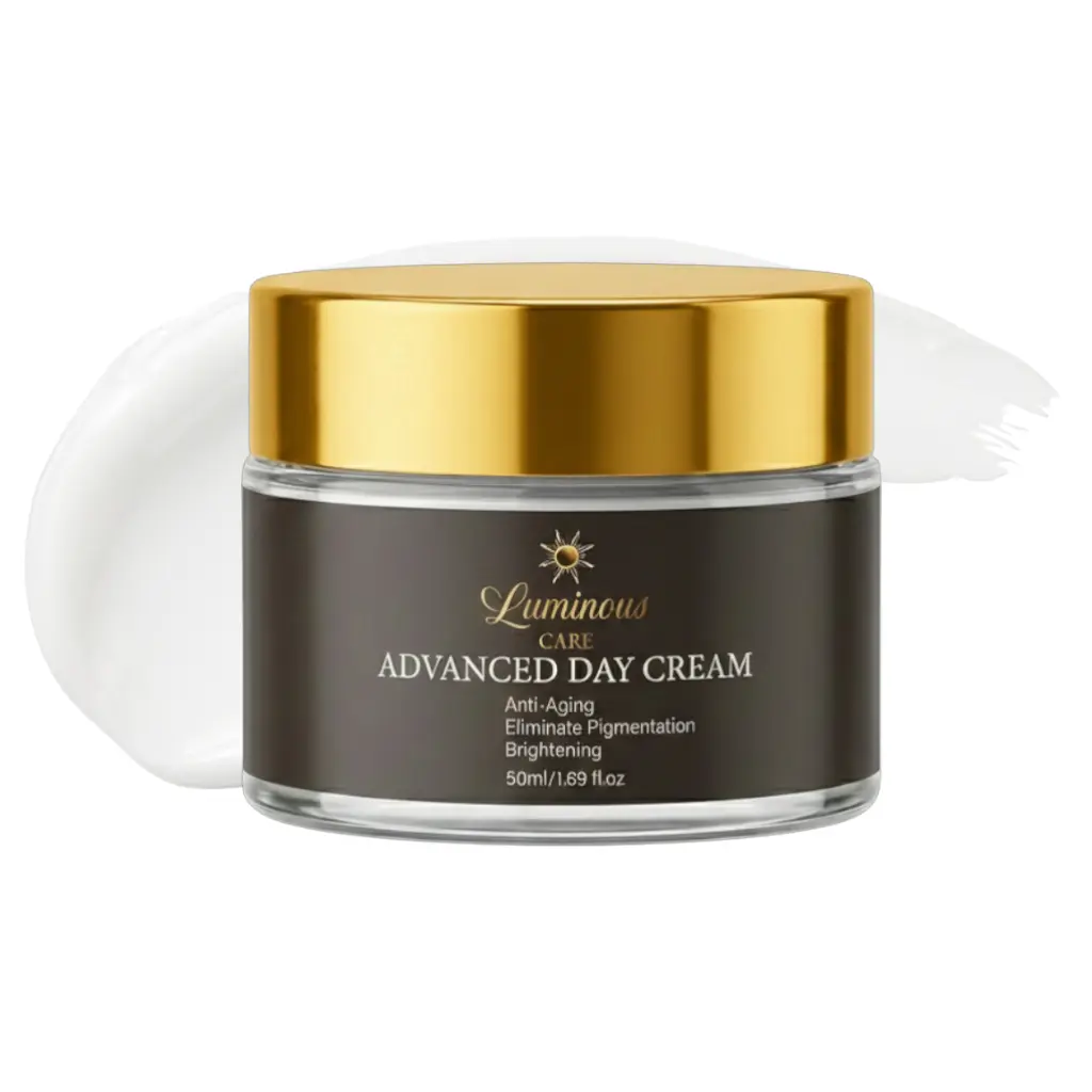 Luminous Care Advanced Anti-Aging Day Cream 50ml - Brightening Hydrating Face Moisturizer with Arbutin Collagen Hyaluronic Acid for Skin Repair