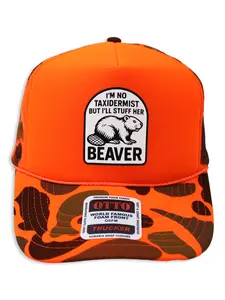 Taxidermist Stuffin Beaver Trucker Hat