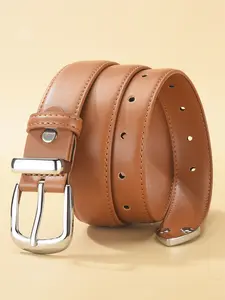 1pcs, Women's Fashion Belt with Silver Color Square Alloy Buckle, Versatile Accessory for Jeans, Casual Pants, Dresses, Coats, Trendy Exquisite Belt