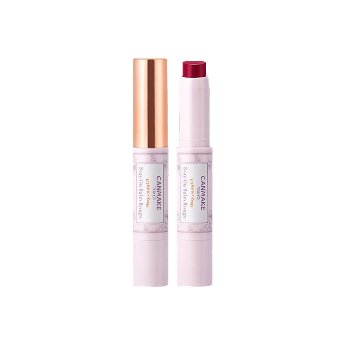 CANMAKE Tokyo High-Moisture Rich Stick Lipstick SPF15 - #09 Deep Red, Long-Lasting Hydration, Moisturizing Lip Balm, Elegant "Cool Girl" Shade