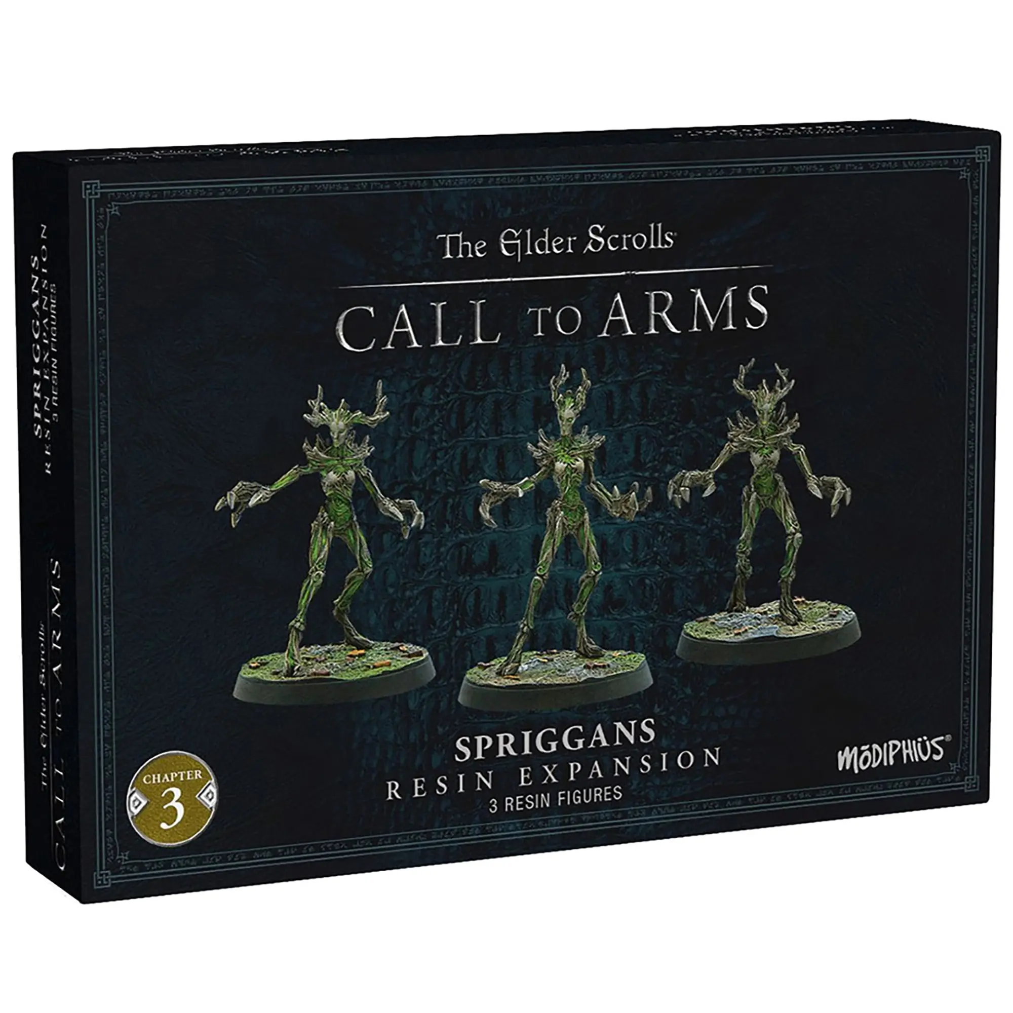 The Elder Scrolls Call to Arms - Nature-Themed Spriggan Miniature Figurine, Collectible Statue Set for Home Decor
