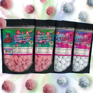 Viral Gushers 4 Pack Ultimate 24oz 2x Cotton Candy 6oz Splash Blastz Gushers + 2x Watermelon Cotton Candy 6oz Splash Blastz Gushers (No Chamoy Included) - Chico’sChamoyy- Fruity Snack Sweet