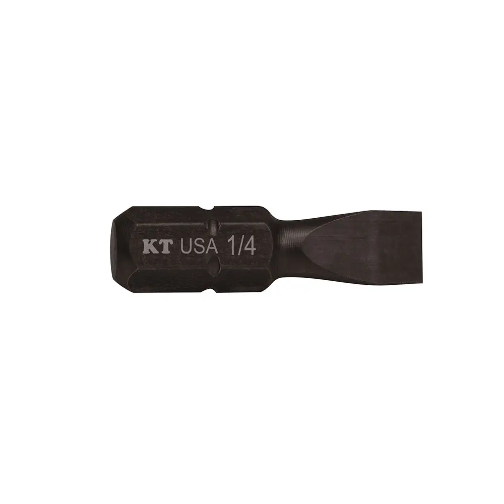Klein Tools SL1415 Slotted Power Drivers, 1" x 1/4", 5-Pack