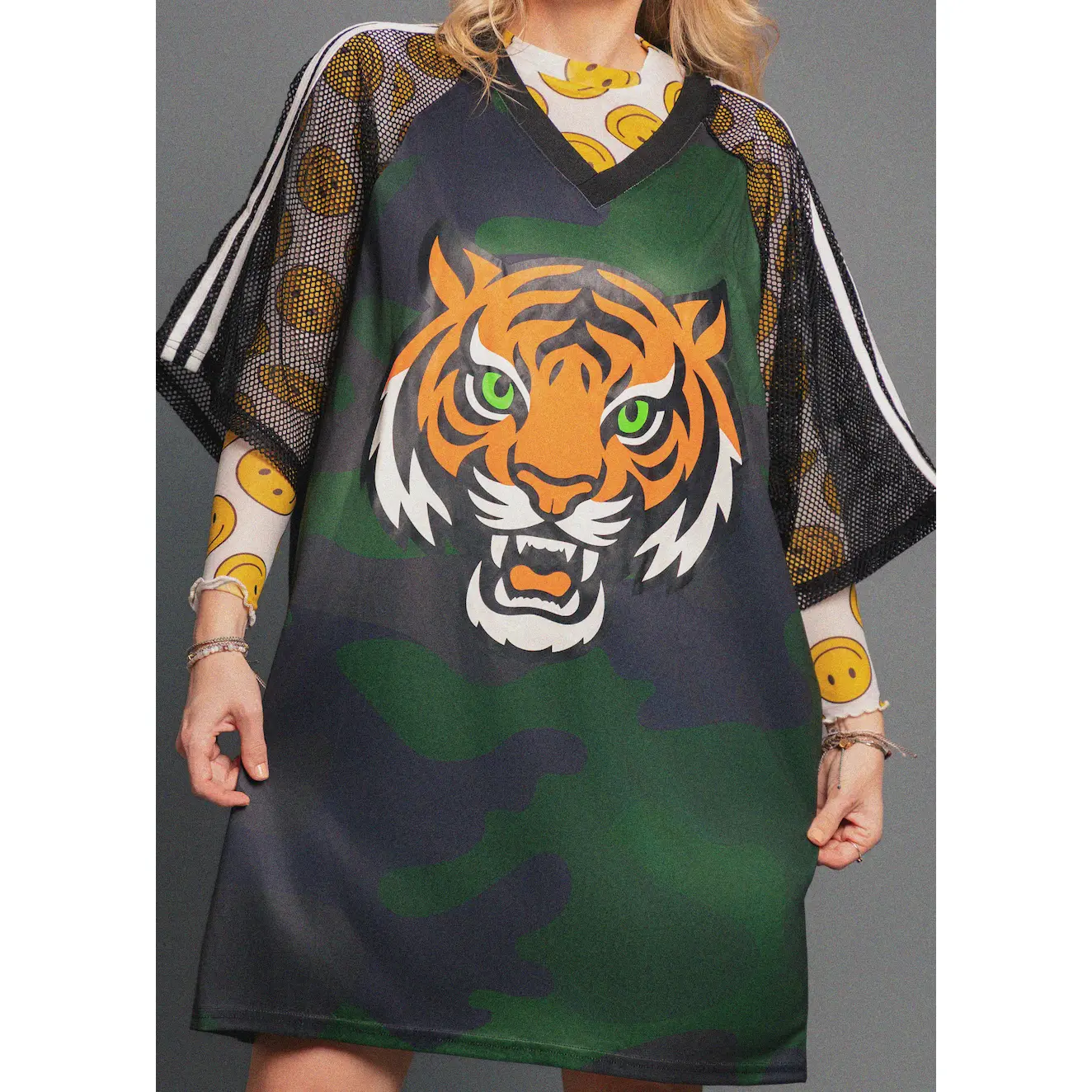 Tiger Beat Jersey Dress