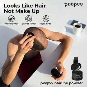 PVVPVV Hairline Powder | BUY 1 GET 1 FREE + Free Brush | Sweatproof Puff Design, Instant Confidence
