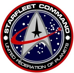 Star Trek Logo Starfleet Command sticker window laptop bumper vinyl decal