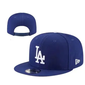 Royal Blue Los Angeles Dodgers 9FIFTY Snapback Hat, White Embroidered LA Logo, MLB Baseball Flat Bill Cap, Limited Edition 2026 Urban Streetwear Gorra premium, moda urbana para hombres y mujeres