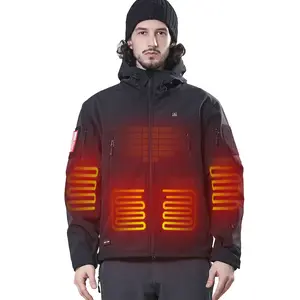 DEWBU Heated Jacket for Men with 12V Battery Pack