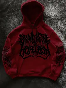 Men's and women's autumn and winter hooded sweatshirts, dark Gothic style, Graphic, Gothic-themed pattern print, suitable for Gothic fashion lovers, everyday Gothic outfits, Black Friday clothing, couple's style, perfect gift for men