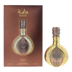 Lattafa Pride Masa 100ML EDP Spray - Exquisite Perfume with Saffron Lemon & Pink Pepper Top Notes