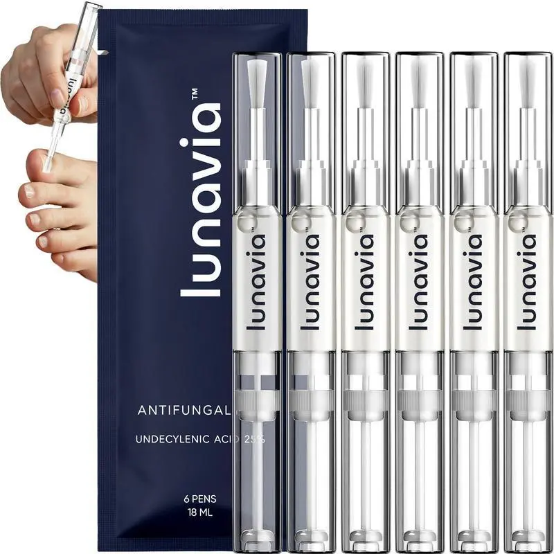 Lunavia Antifungal Pen with 25% Undecylenic Acid, Topical Treatment for Athlete’s Foot, Jock Itch and Ringworm