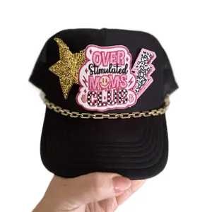 Overstimulated Moms Club Otto hat (3 patches)