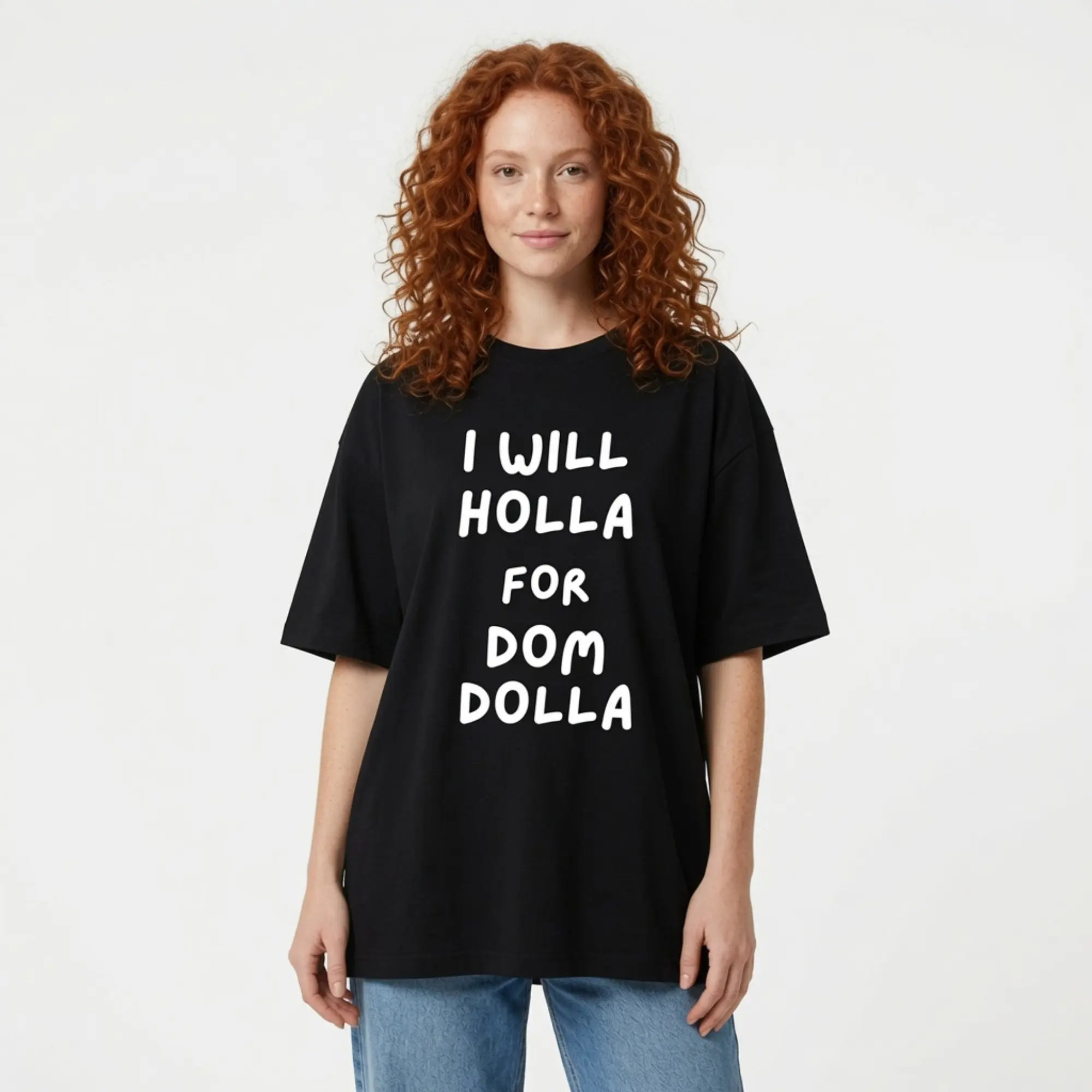 Dom Dolla Shirt, I Will Holla Graphic Tee, EDM Festival Outfit, EDC Rave Shirt, Burning Man Vintage DJ Tee, Unisex