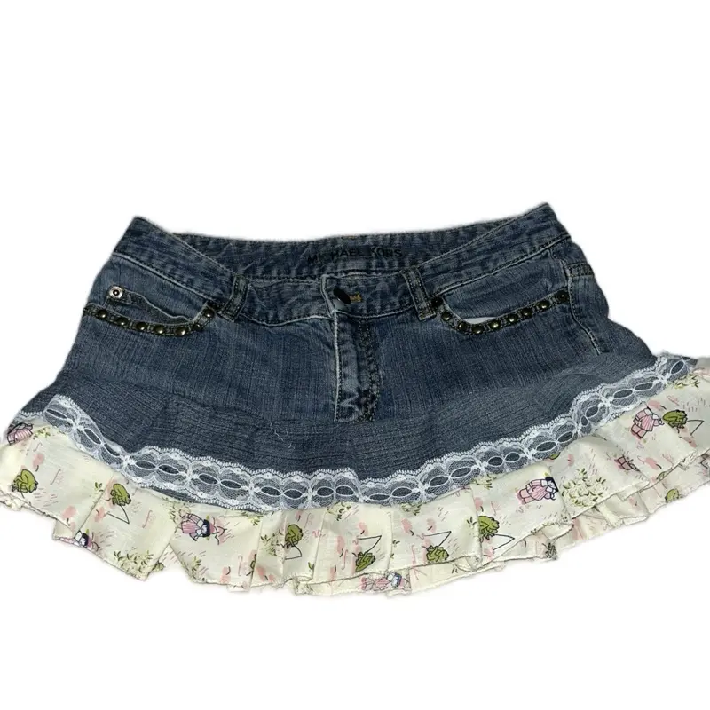 Custom Repurposed Skirts that can be designed with lace trim, pleats, etc. I’ll make it happen.