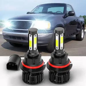 LED For F150 1997-2003 Headlight Kit 9007 HB5 6000K White Bulbs High-Low Beam